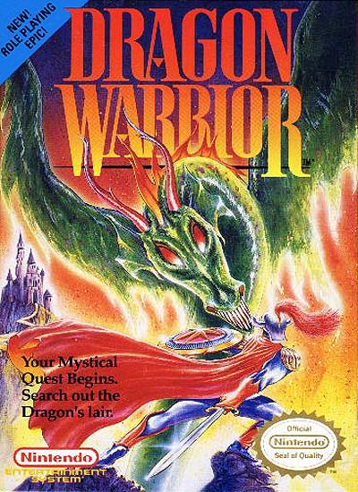 best selling SNES games  - dragon warrior nes cover art - Epici New! Role Playing Dragon Warbior Your Mystical Quest Begins. Search out the Dragon's lair. Official Nintendo Seal of Quality Nintendo Entent Stem