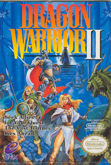 best selling SNES games  - Dragon Warrior II - Brutun Warnar Seek Allies for Your Quest. The Vast Journey Lies Ahead Nintendo Etti em Oc Nintendo Sa olulis Nenx