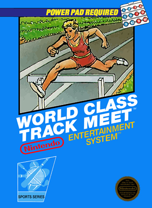 best selling SNES games  - world class track meet nes cover - Power Pad Required In Og more World Class Track Meet Nintendo Entertainment System Sports Series