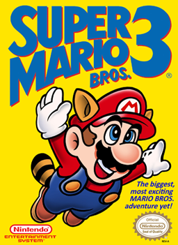 best selling SNES games  - super mario 3 - Super Mario The biggest most exciting Mario Bros. adventure yet! Flintendo Nintendo Entertainment System