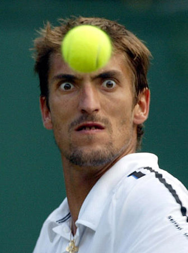 Tennis Reaction Faces