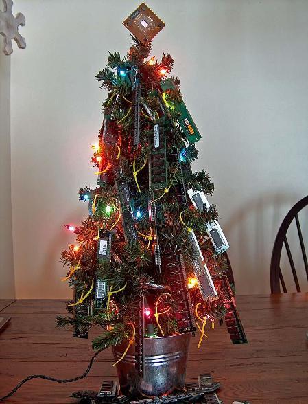 nerd christmas tree