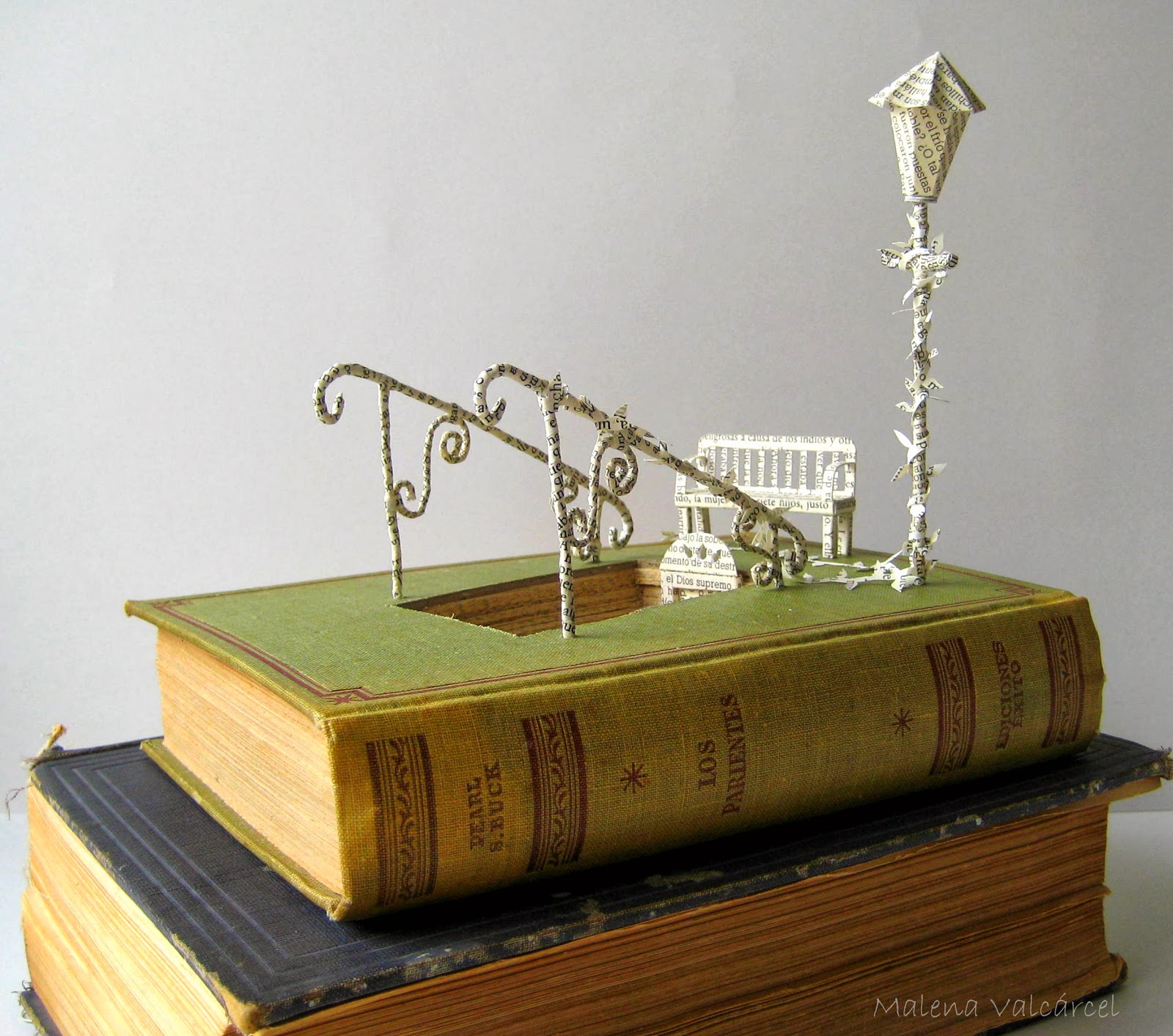 Book Sculptures That Give Pages a Life of Their own