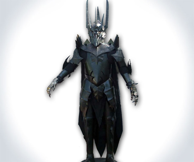 Sauron armor from Lorf of the Rings