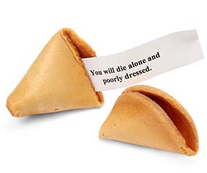 Offensive Fortune cookies.