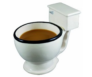Toilet coffee mug
