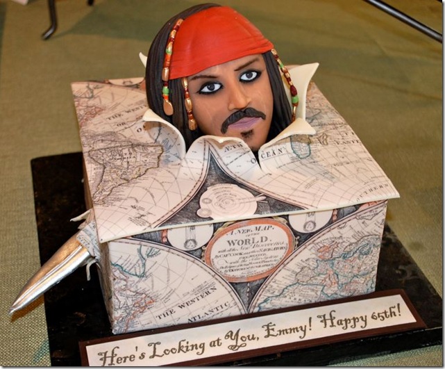 pirates of caribbean theme cake - World The Western Here's Looking at You, Emmy! Happy 65th!