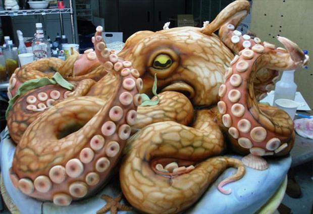 octopus cake - 30000000