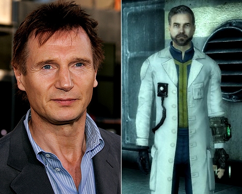 Liam Neeson as The Lone Wanderer's Dad from Fallout 3