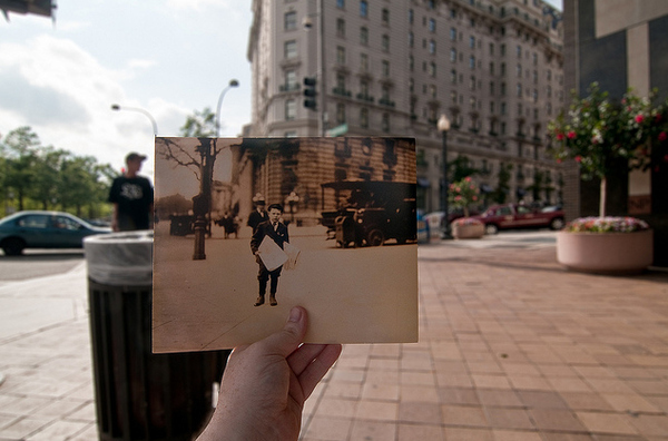 Photos of The Past Compared To The Present