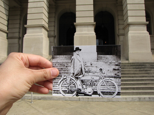Photos of The Past Compared To The Present