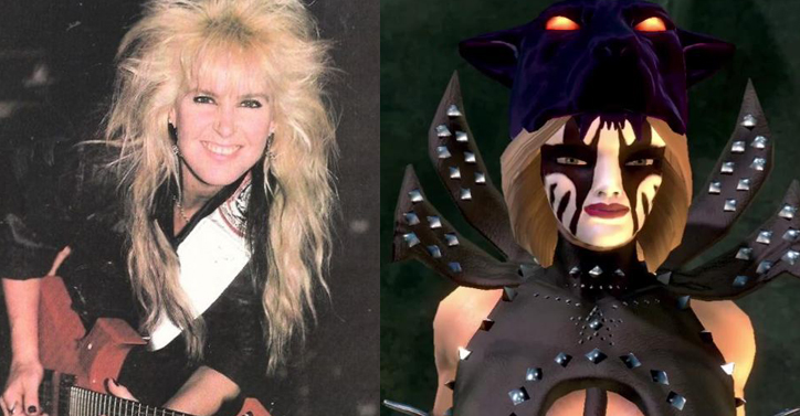 Lita Ford as Rima from Brutal Legend.