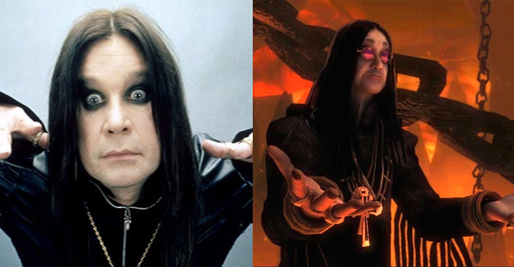 Ozzy Osbourne as The Guardian of Metal from Brutal Legend