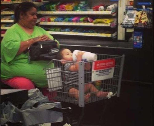 bad parenting People of Walmart