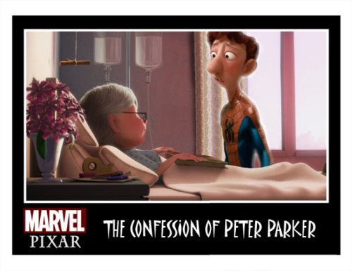 Pixar Characters Gets a DC And Marvel Mashup
