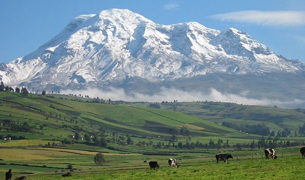 Though Mt. Everest lays claim to the highest altitude, due to the bulge of the Earth at the equator, Mount Chimborazo in Ecuador is the closest to the moon.