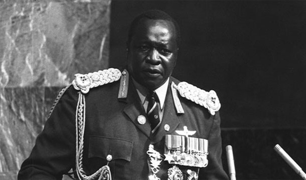 Idi Amin - The third President of Uganda, Idi Admin Dada held the rank of Major General in the post-colonial Ugandan Army. His rule was characterized by human rights abuse, extra judicial killings and ethic persecution.