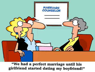 joke marriage - Marriage Counselor "We had a perfect marriage until his girlfriend started dating my boyfriend!"