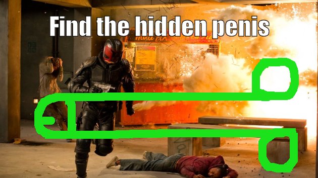 Can you find the hidden penis?