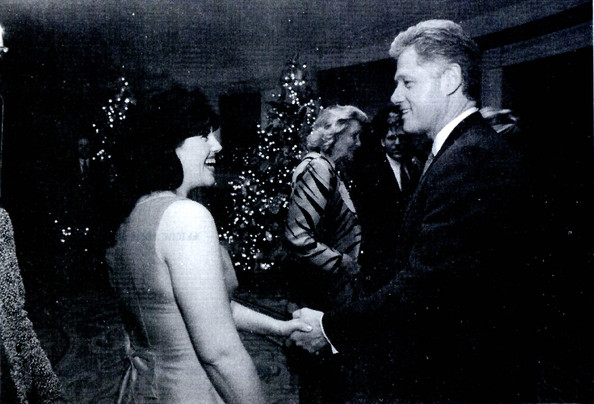 Bill meeting Monica for the "first time"