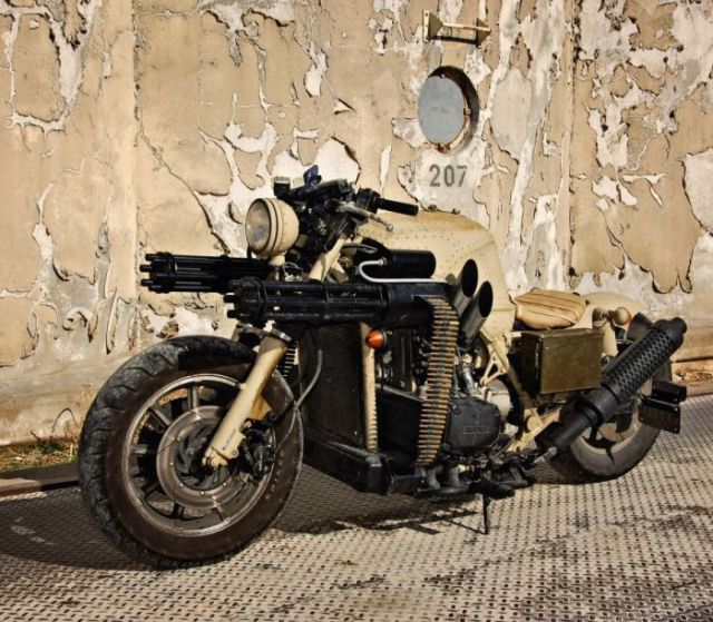 Post Apocalypse Motorcycle