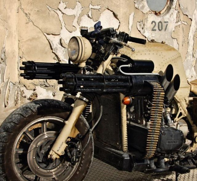 Post Apocalypse Motorcycle
