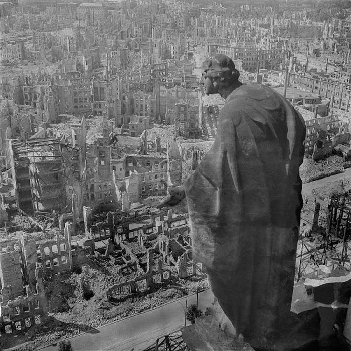 Dresden post bombing