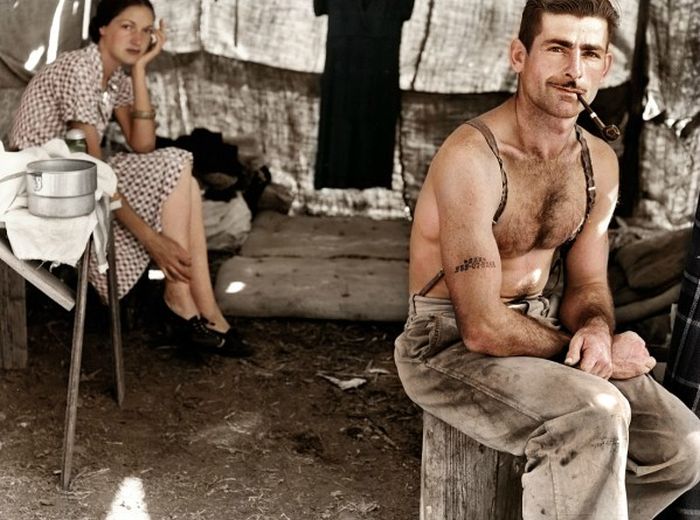 An unemployed couple, 1939