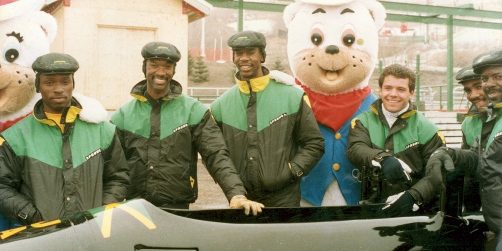 The Original Jamacian Bob Sled Team that the movie "Cool Runnings" was inspired by