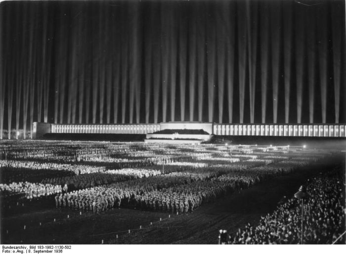 AA lights at Nuremberg