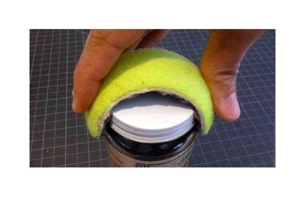 Tennis Balls Also Make for Great Bottle Openers