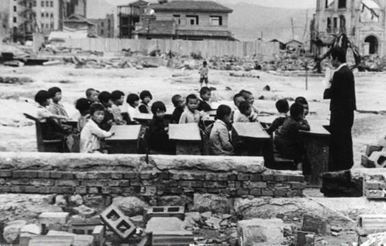 Japan one month after Hiroshima, 1945