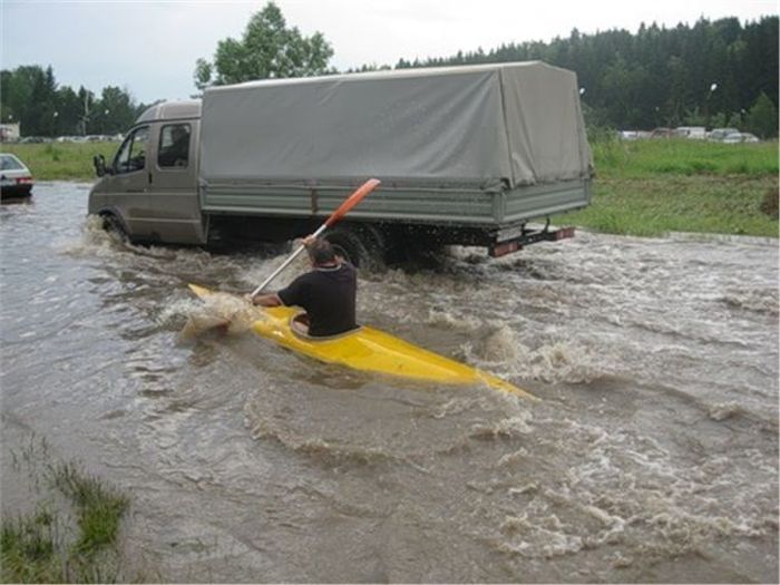 Fun During Flooding