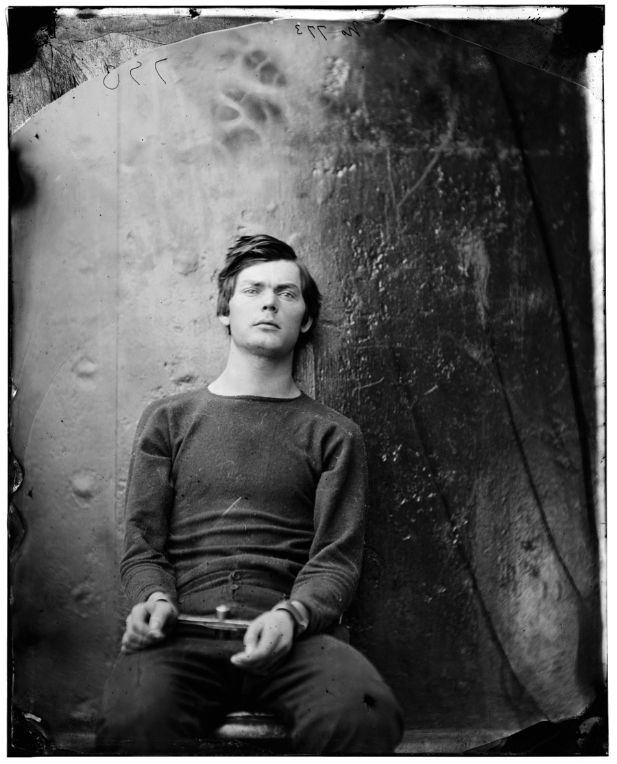 Lincoln Assassination conspirator Lewis Payne in custody, April 1865