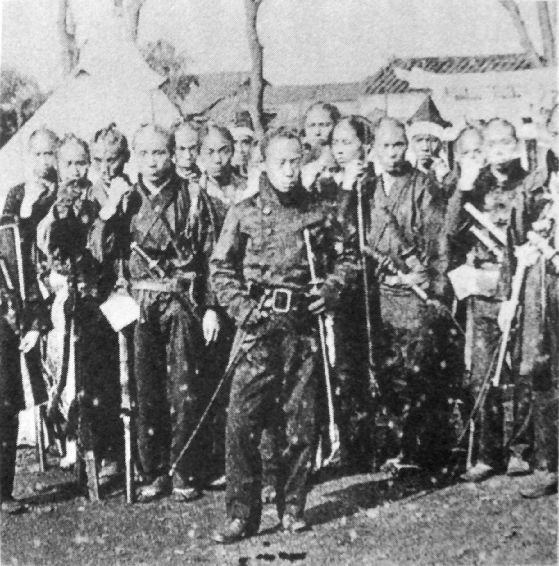 Final days of Samurai, 1868 Japan