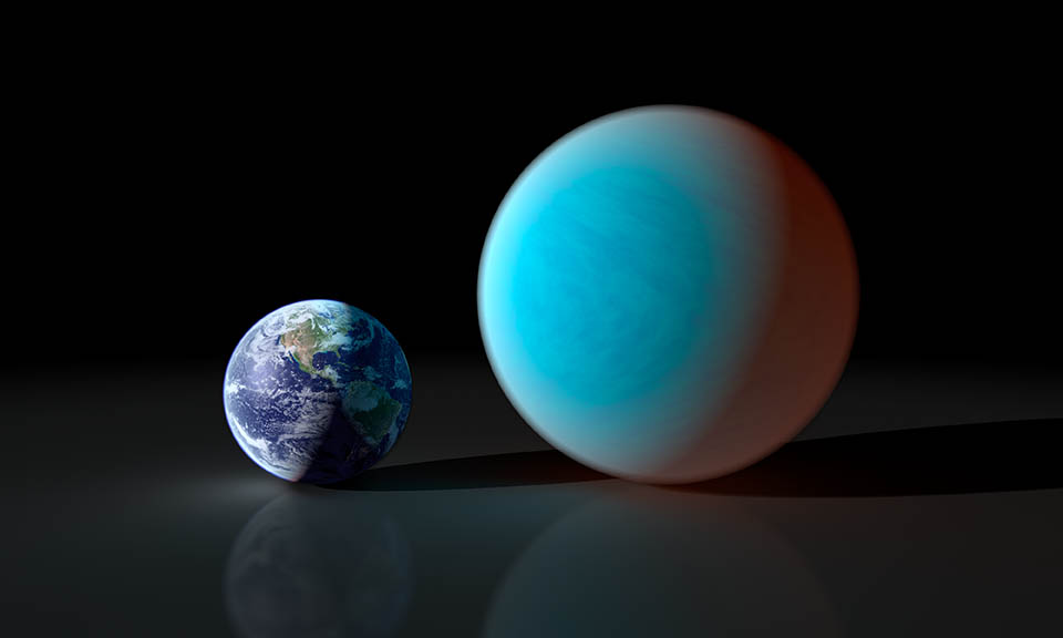 The Diamond Planet-55 Cancri e is an entire planet made out of diamond.
