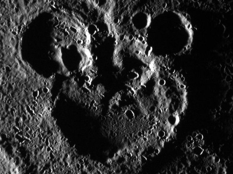 Mickey Mouse-And that would be the mouse carved into the side of Mercury.