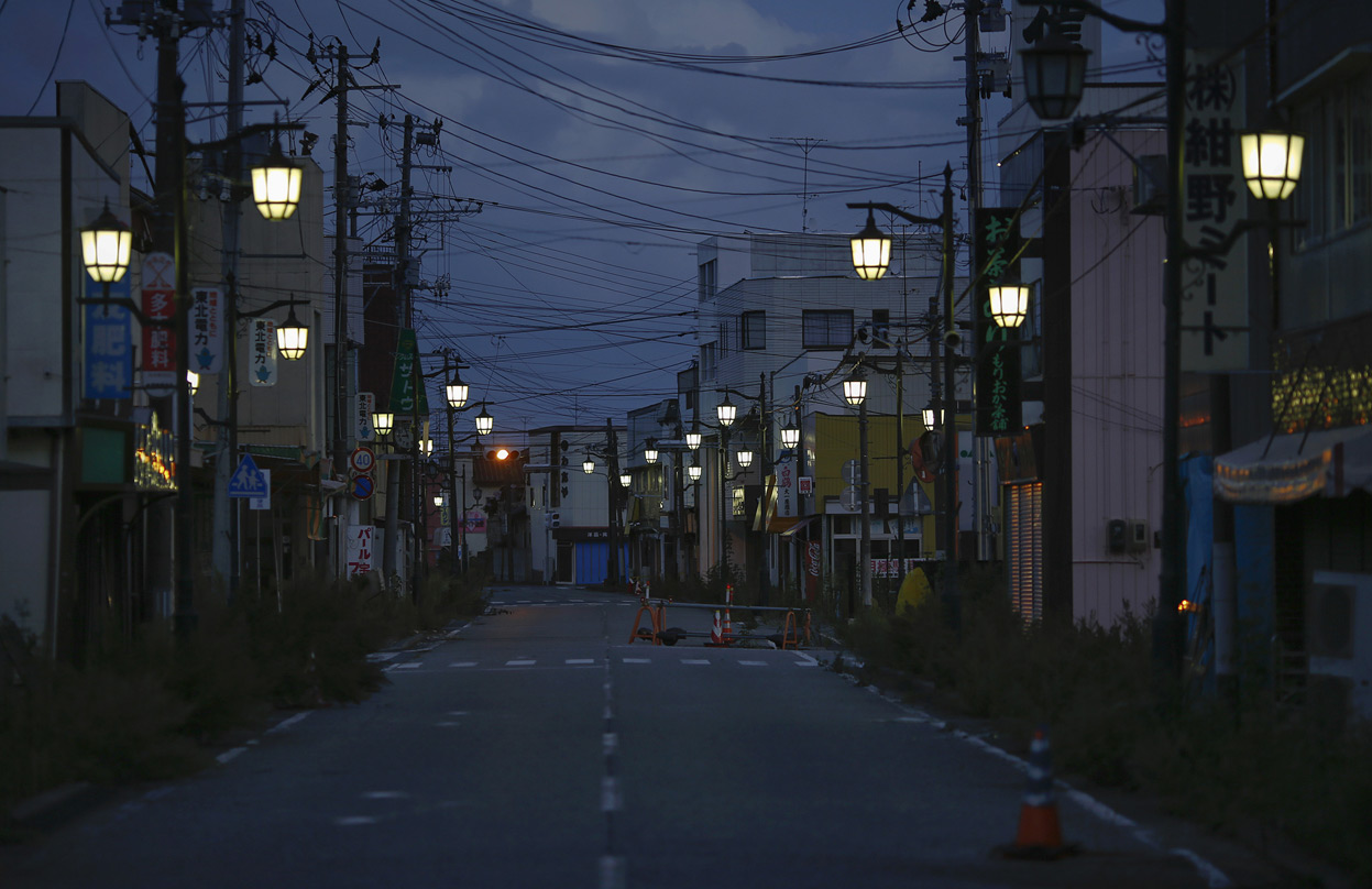 20,000 people used to live here, now its a ghost town. Welcome to Namie, Japan, now inside the nuclear Exclusion Zone created by the Fukushima disaster.