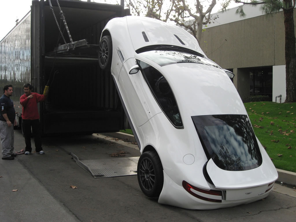 200,000 dollar Aston Martin delivery goes wrong