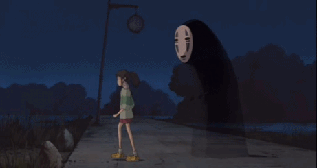 Walking on a street with a stranger who happens to go where youre going, assuming theyre following you to kill you.