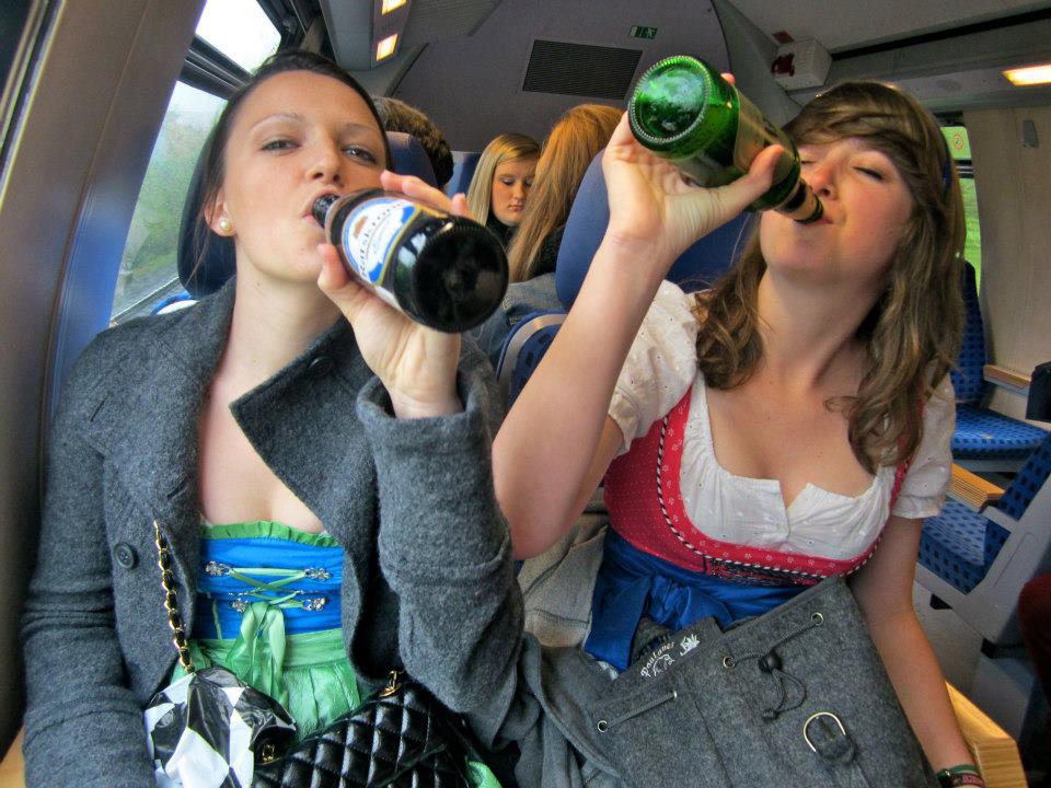 girls on a train