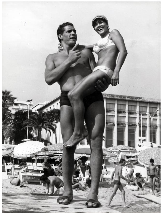 Andre Roussimoff, Later known as Andre the Giant. Cannes, France, 1967