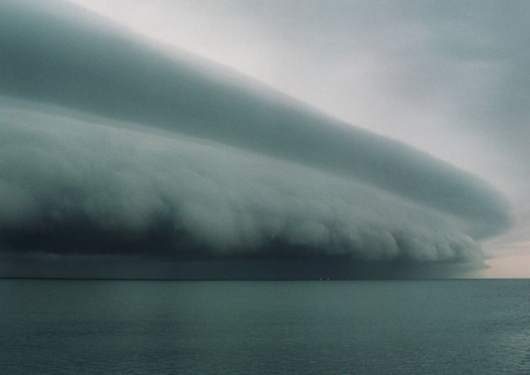 Hurricane Isaac-Retweeted thousands of times, meteorologist Josh Linker said of the ominous image, It is a Photoshopped picture of a supercell thunderstorm that seems to pop up with a new foreground every time there is a hurricane threat anywhere.
