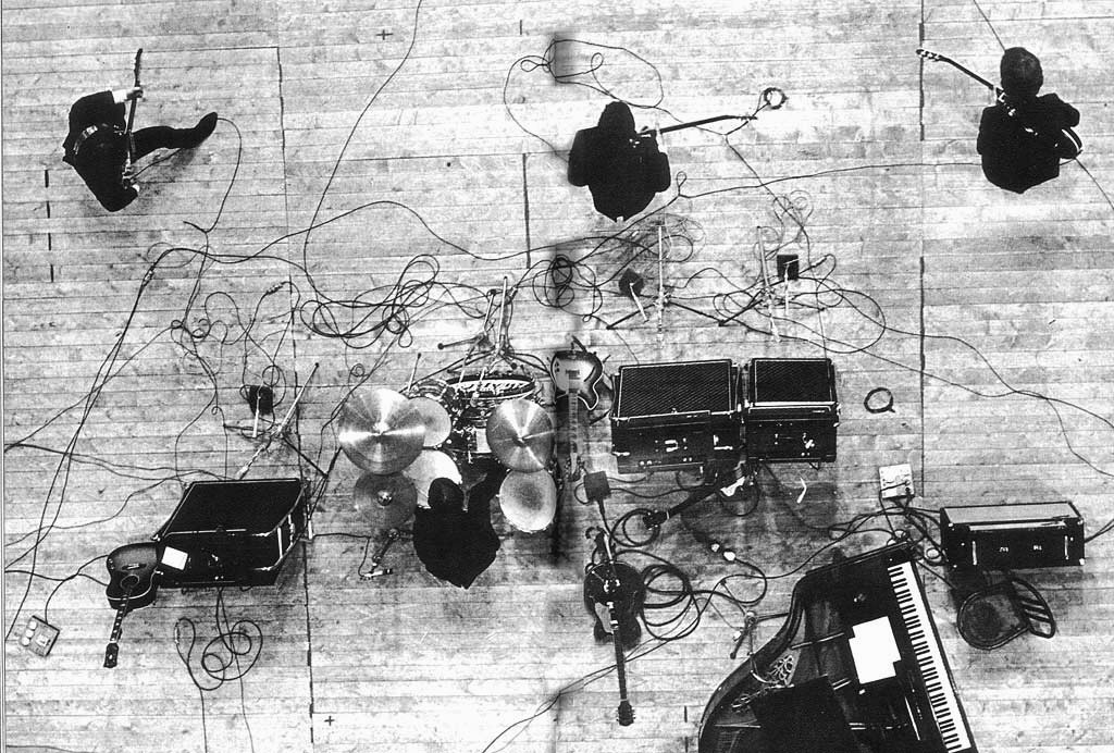 The Beatles at the Palais des Sports in France, June 1965