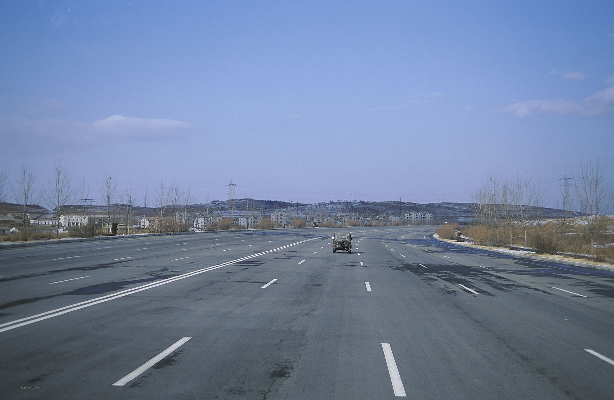The empty highways of North Korea