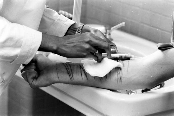 Self harm at an Asylum, 1964