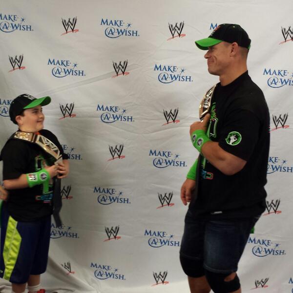 John Cena grants 400th wish to kids with life terminal illnesses