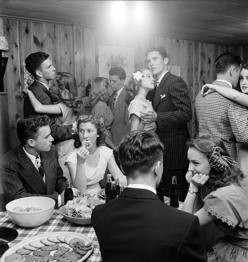 Teenagers at a party in Tulsa, Oklahoma, 1947