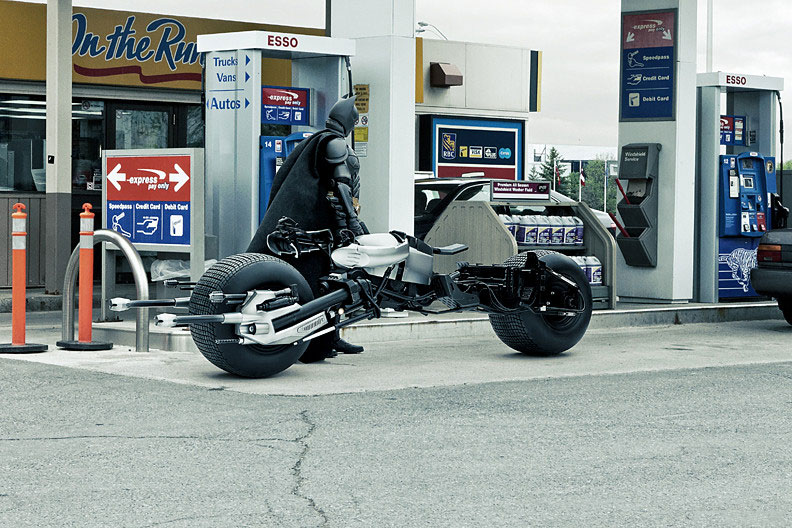 batman at gas station - In the Run Esso Sodas Truck Vans Card Esso press Dell Card Autos Rac Wind express May www. |Goat