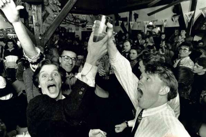 "Beer day", the day that prohibition on beer came to an end in Iceland, 1 March, 1989
